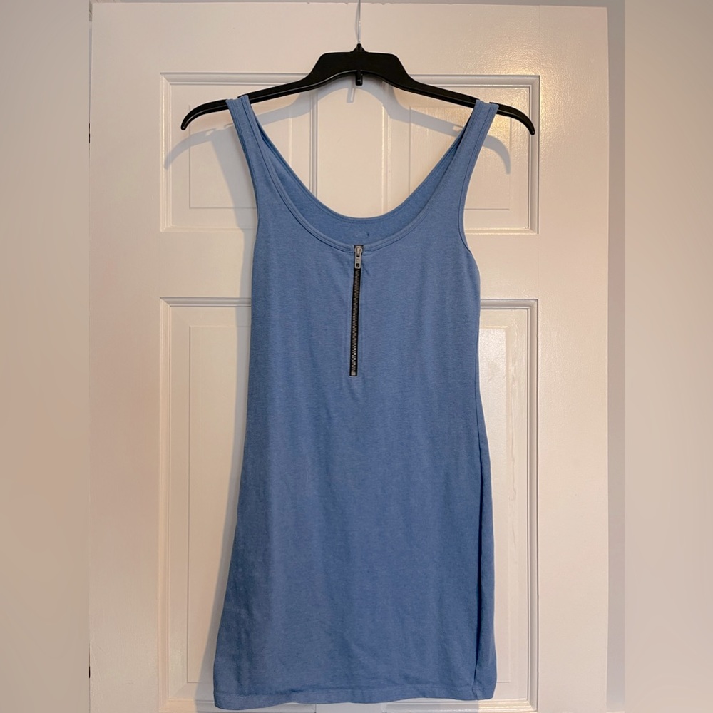Light Blue Mini Dress/Beach Cover up, PINK, Size Small, Great Condition
